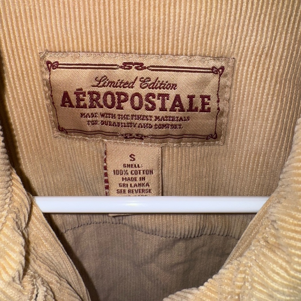 Aeropostale Women's Utility Jacket in Tan - Picture 3 of 3